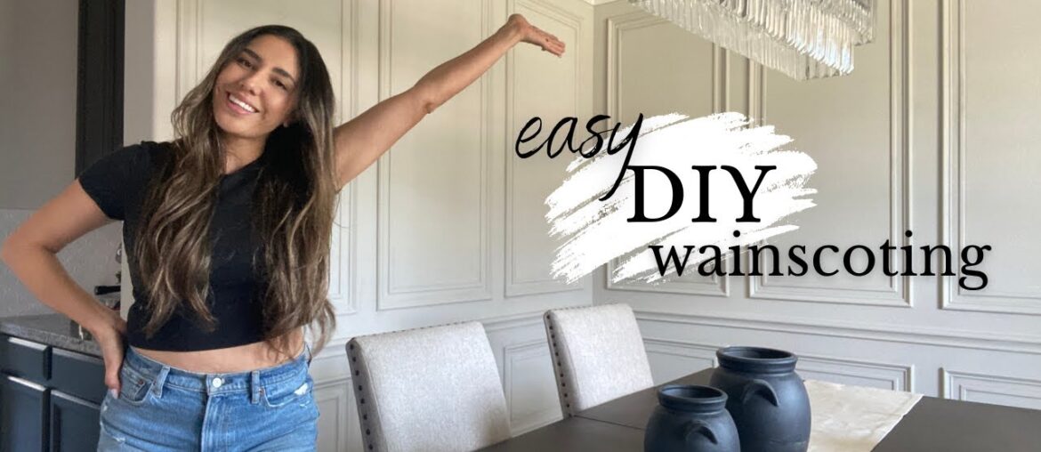How to Install Wainscoting | Easy DIY Wainscoting + Tips | Elegant Dining Room Transformation How to Install Wainscoting | Easy DIY Wainscoting + Tips | Elegant Dining Room Transformation