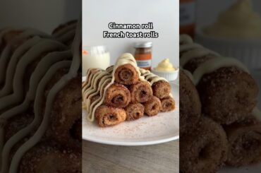 Which are better cinnamon rolls or french toast? #food #easyrecipe #breakfast