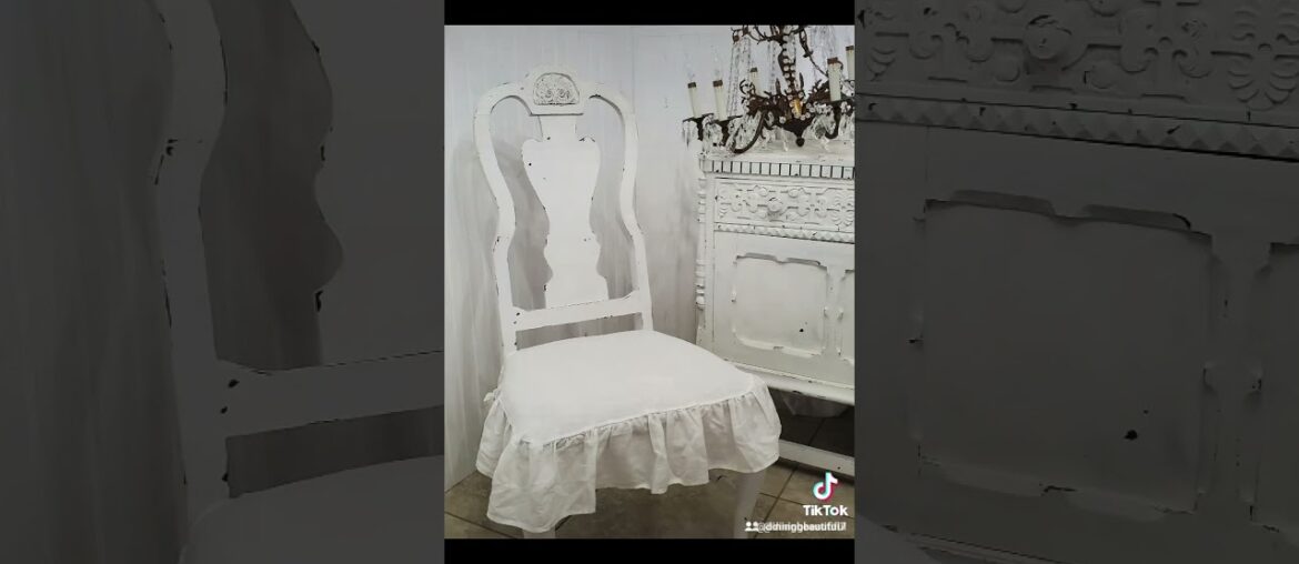 Beautiful french linen chair seat covers truly transform your dining room.