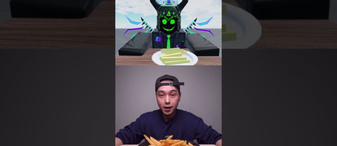 The World’s Most Crispy French Fries #gaming #roblox #shorts