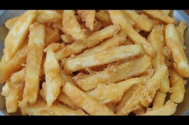 Potato Zinger French Fries Recipe / How to make Crispy French Fries Recipe / Zinger Fries