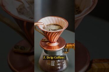 10 coffee drinks. #shorts