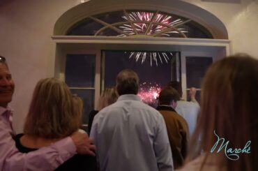 New Orleans French Quarter New Years Eve party at Marche