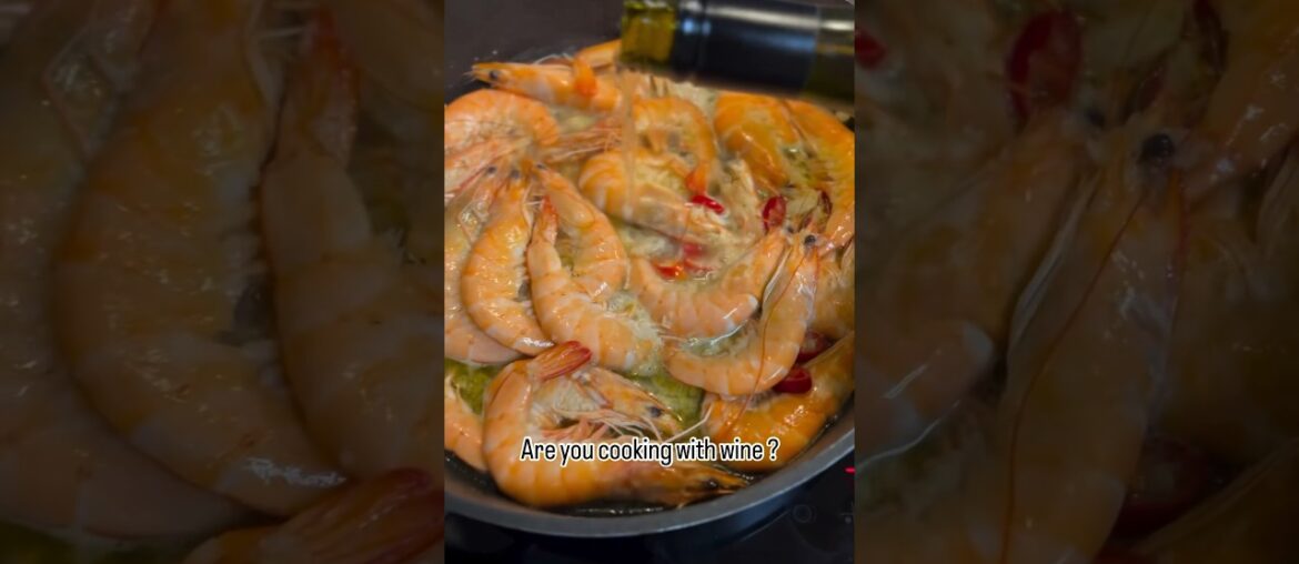 Are you cooking with wine?#shorts #food #seafood #wine #winelover #shrimp #french #czech Are you cooking with wine?#shorts #food #seafood #wine #winelover #shrimp #french #czech