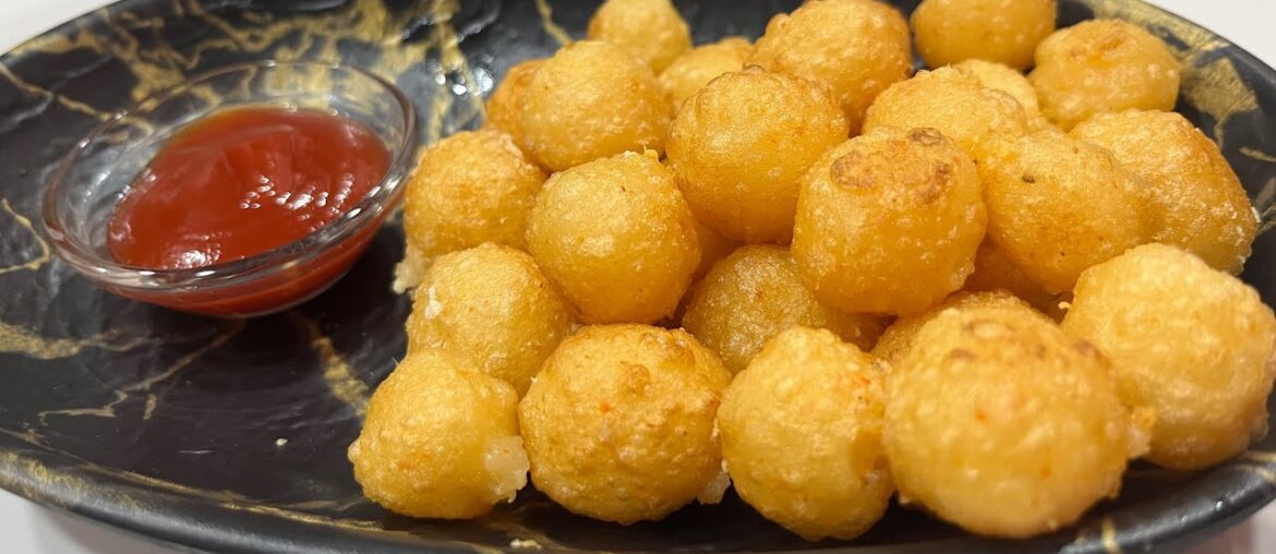 Vary crispy and delicious cheese potato balls!French Fries! Amazing Potato Recipes ! Vary crispy and delicious cheese potato balls!French Fries! Amazing Potato Recipes !