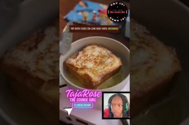 Homemade french toast, I would eat this!! #TheCookieGirl #FrenchToast #ChefTaja' #TryItOrDenyIt