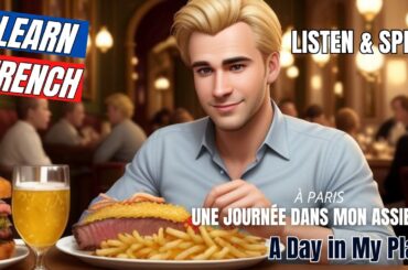 Paris en Assiette : Learn French Through Short Story (A1-A2 French) Improve Your French