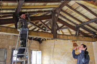 Mastering The Art Of Ceiling Preparation @ The Abandoned House Renovation