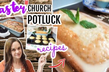 Church Potluck Recipes for EASTER! | Vanilla Poppyseed Bread w/ Orange Glaze and Baked French Toast