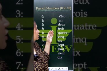 Learn French in easy way | Numbers | 0-10 | #learning #shorts #viral #tips
