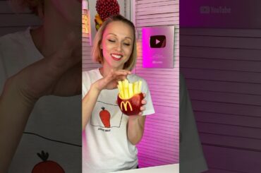 How to make french fries? New recipe. Fruit and vegetable carving #diy #craftideas  #fruitcarving