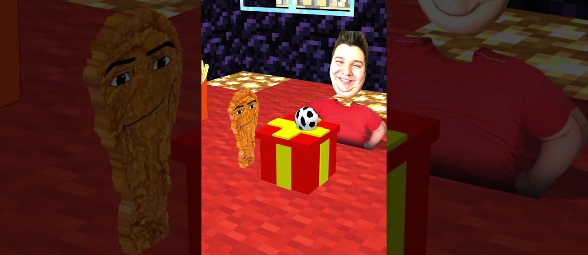 [Gegagedigedagedago] French Fries, Nuggets, Chicken Leg and  Burger Backrooms - Who Will Win?#memes