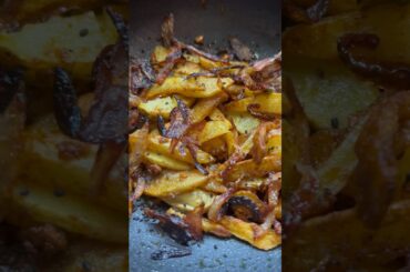 How to make French Fries Sabji in 5 minutes
