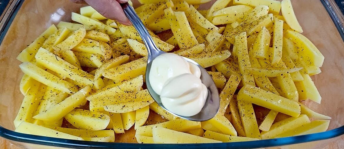 Yes, it's really better than French fries. Now you don't have to go to McDonald's. Potato recipe