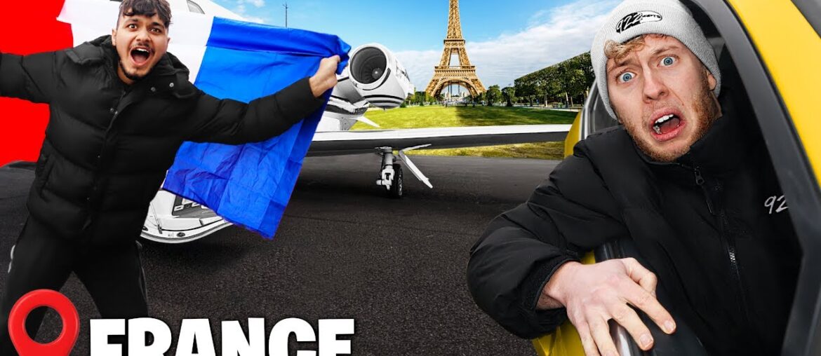 DRIVING VS FLYING Race To France