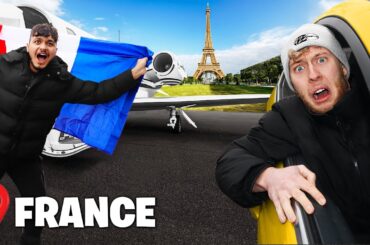 DRIVING VS FLYING Race To France