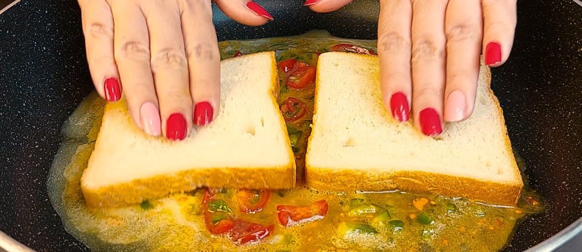 2 Recipes of One Pan Egg Toast! French Toast Omelette Sandwich! 5 minutes Breakfast! DELICIOUS 2 Recipes of One Pan Egg Toast! French Toast Omelette Sandwich! 5 minutes Breakfast! DELICIOUS