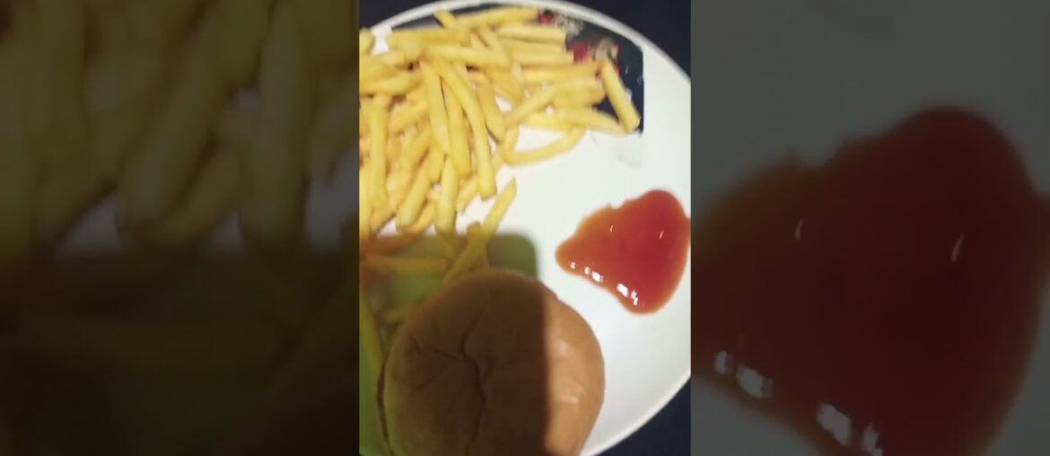 french fries with burger #memes