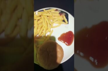 french fries with burger #memes