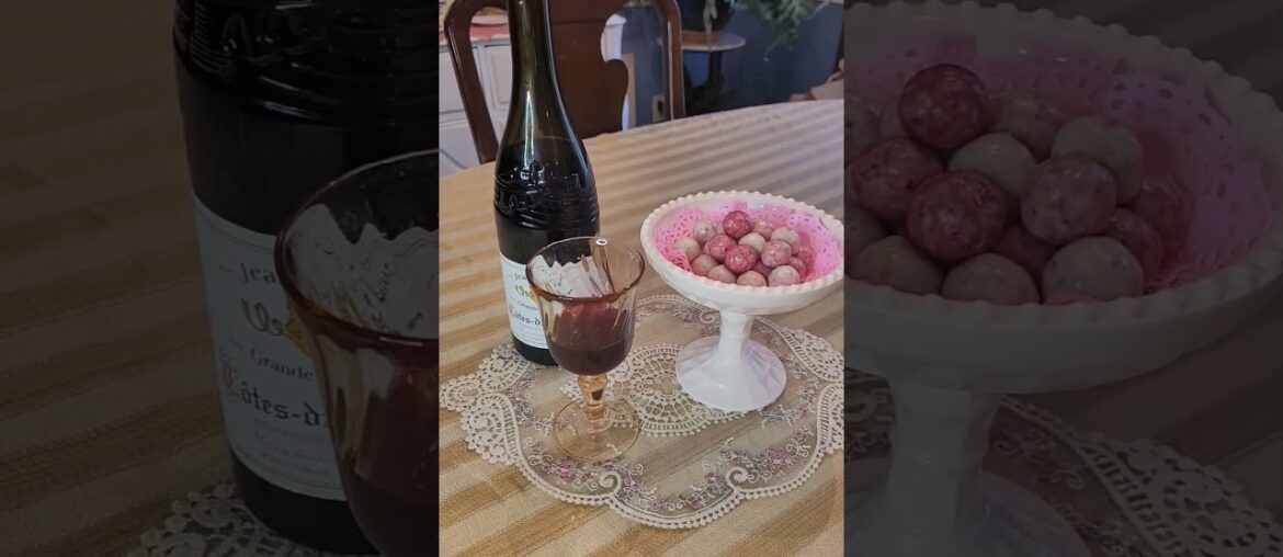 NEW at COSTCO WINE + CHOCOLATE and ROSALINE WINE GLASS/FRENCH FOOD/ #frenchhome #chill
