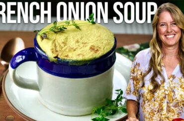 Savory French Onion Soup Gets a Healthy Plant-Based Makeover!