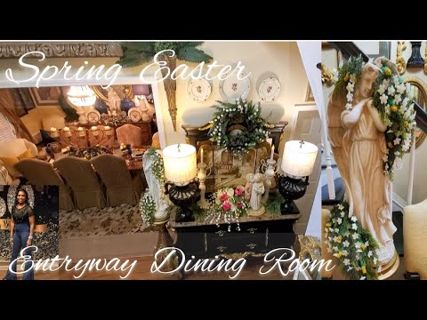 Spring Easter Entryway Dining Room Tour/French Country Decorating Ideas Spring Easter Entryway Dining Room Tour/French Country Decorating Ideas