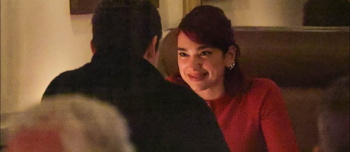 Dua Lipa & Callum Turner Dine at French Restaurant Dua Lipa & Callum Turner Dine at French Restaurant