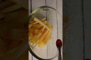 Crispy and perfect, Easy way to make French Fries Asmer #shorts #viral