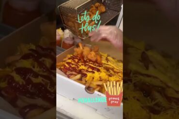 French Fries food challenge Mr. Fries Man #lasvgeas