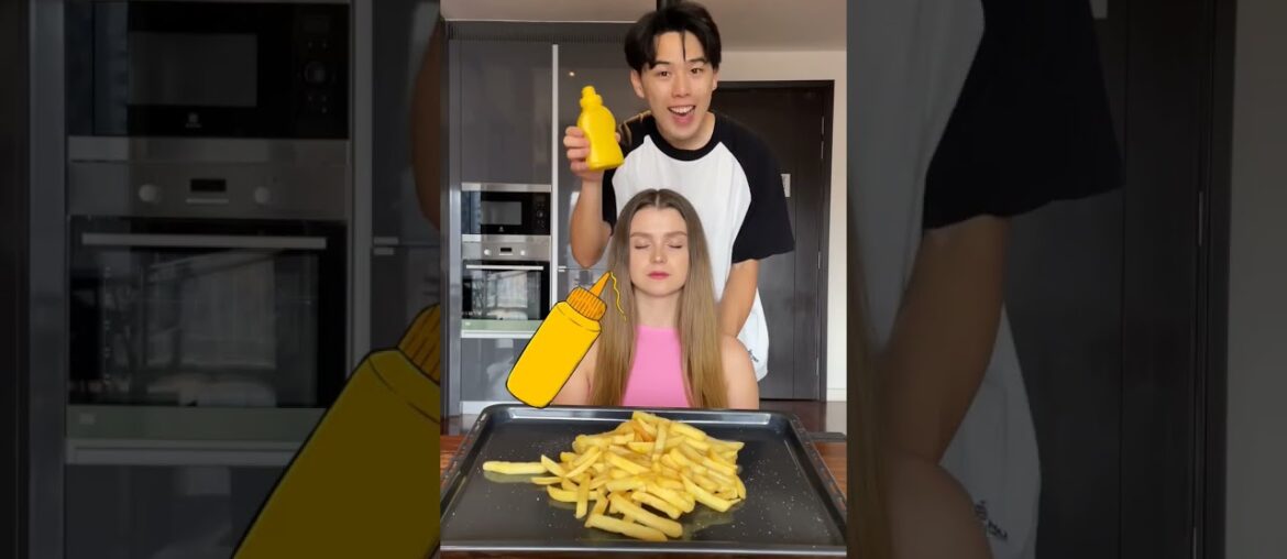 Yes or No (create french fries challenge) #shorts