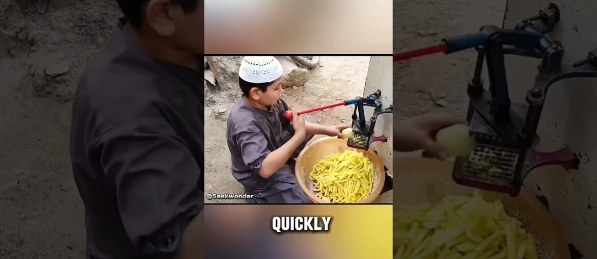 why Indians prefer street KFC french fries.(@RizwanFood) why Indians prefer street KFC french fries.(@RizwanFood)