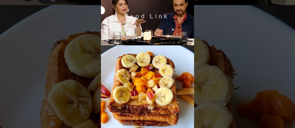 Madhuri Dixit's French Toast Recipe #shorts