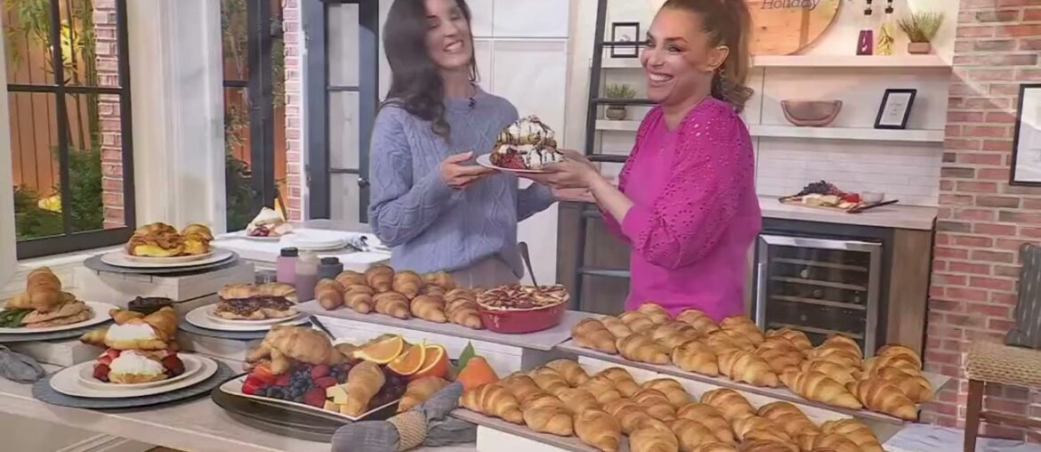 Authentic Gourmet 24 or 48 French Butter Croissants on QVC Authentic Gourmet 24 or 48 French Butter Croissants on QVC