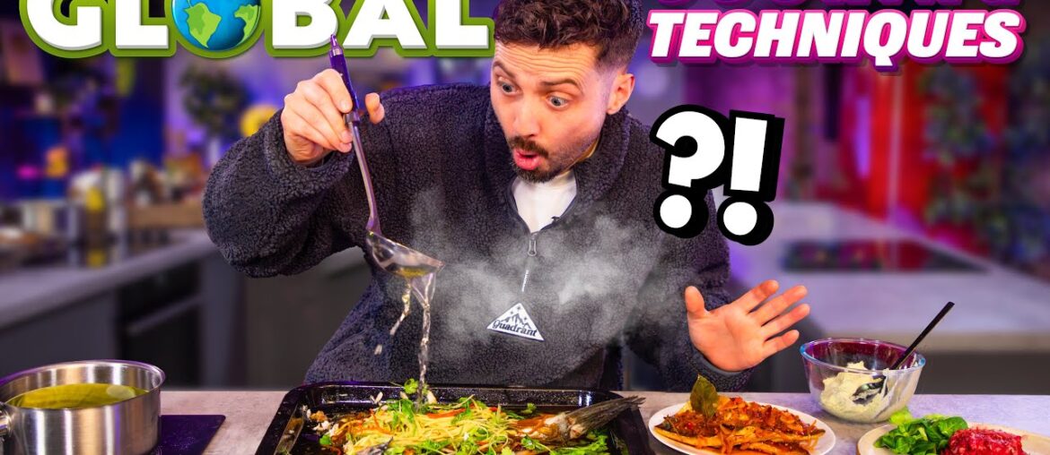 Testing Global Cooking Techniques we’ve NEVER tried before