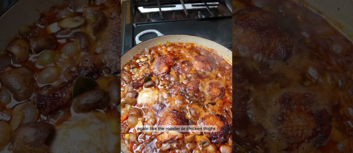 How to make coq au vin #coqauvin #chicken