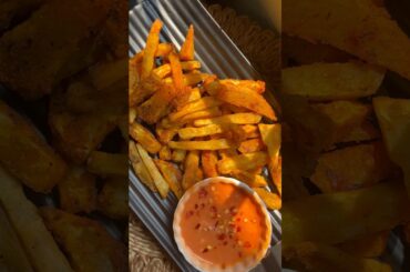 Rakul Preet’s favourite Sweet Potato Fries | Zero Oil French Fries #shorts #youtubeshorts