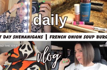 Rest Day Shenanigans | NEW French Onion Soup Burger Recipe!