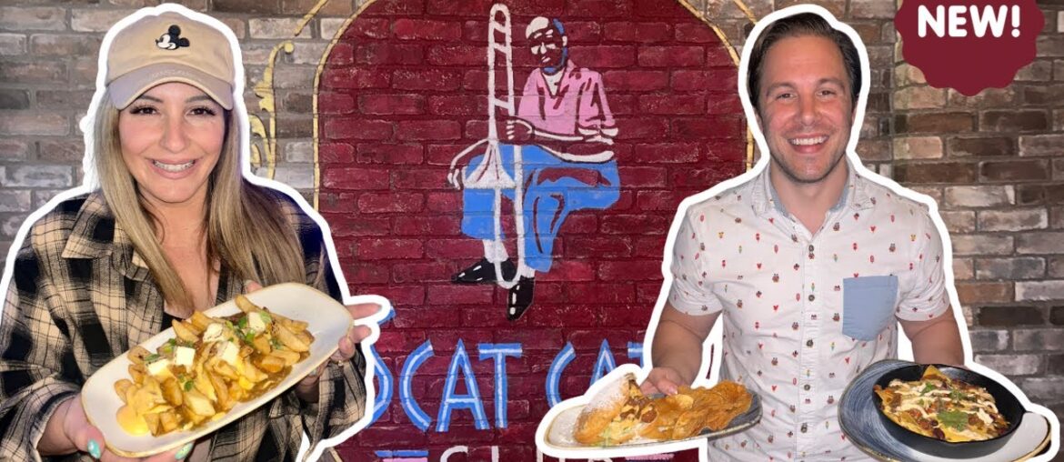 NEW Menu at Scat Cat's Lounge in Disney's Port Orleans French Quarter Resort | Full Review 2024