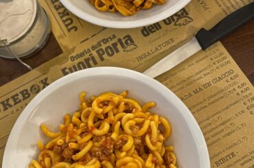 bolognese pasta in bologna