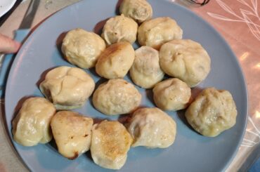 Bouchée vapeur porc et légumes.