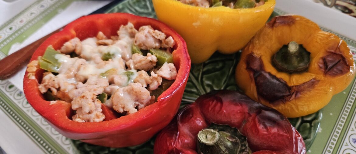 Meat stuffer peppers