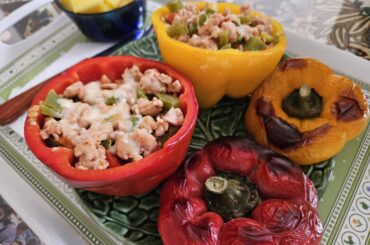 Meat stuffer peppers