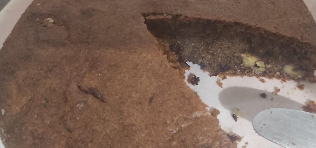 Gâteau du soir bonsoir : gâteau aux épices, chocolat et noix