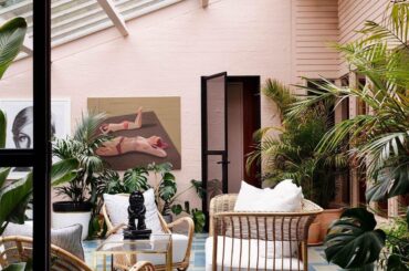 Conservatory full of natural light in a renovated 1970s residence, Hobart, Tasmania, Australia [1200x1600]