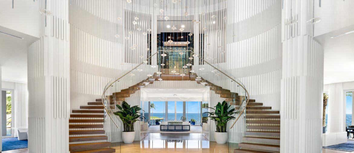 Grand Entrance in Miami, Florida Luxury Home [5000×3335]