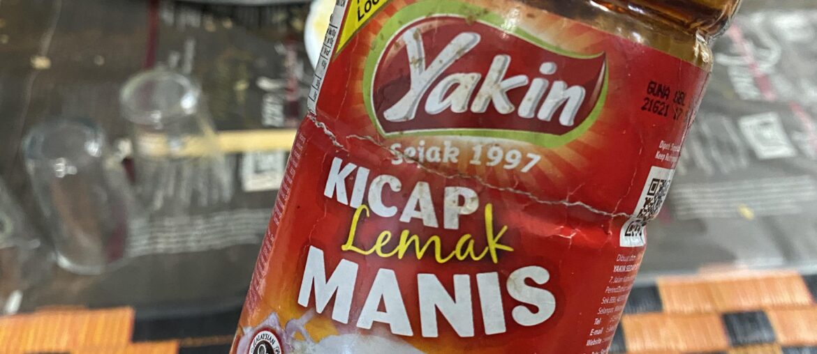 je recherche cette sauce soja sucrée de Malaisie