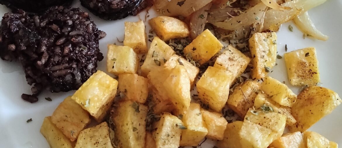 Burgos Morcilla with potatoes and onion