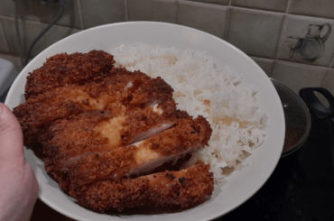 Katsu au porc avec le riz