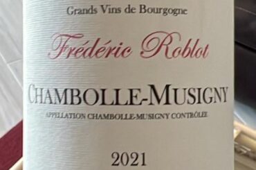 2021 Chambolle-Musigny - Frederic Roblot- Grand Vin de Bourgogne