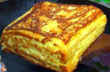 French Toast Recipe | Easy Breakfast Egg Bread Recipe | Hong Kong French Toast | Arshads Kitchen